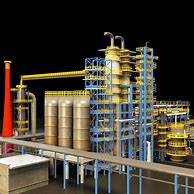 Image result for Chemical Plant 3D Model