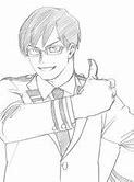 Image result for Iida X Ochako Line Art