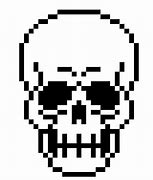 Image result for Minecraft Skull Pixel Art