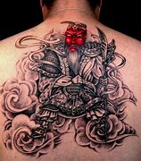 Image result for Chinese Mask Tattoo