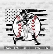 Image result for Black and Red Baseball SVG