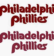 Image result for What Font Is the Phillies Logo