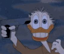 Image result for Donald Duck Holding a Gun