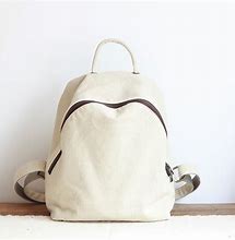 Image result for Simple Canvas Backpack