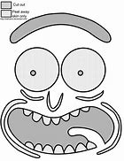 Image result for Rick and Morty Pumpkin Stencil