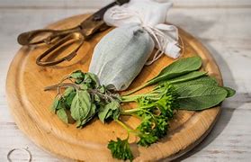 Image result for Bouquet Garni Herbs Drawing