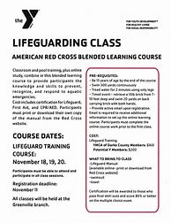 Image result for American Red Cross Lifeguard Certification Resume