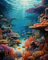 Image result for Alive Coral Reef