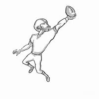 Image result for Blue and Yellow Football Cartoon