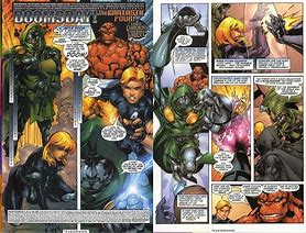 Image result for Dr. Doom vs Reed Richards