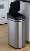 Image result for small kitchen cart with trash bin