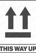 Image result for This Way Up Only Sign