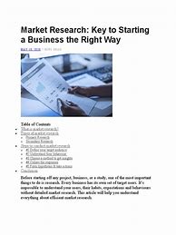 Image result for Market Research Sample PDF