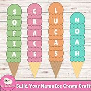 Image result for Ice Cream Name Printable