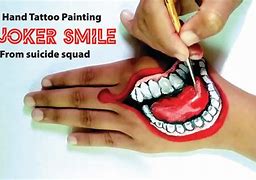 Image result for Joker Hand Smile