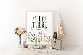 Image result for Hey There Sign