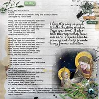 Image result for Mary Did You Know Gospel Song Lyrics