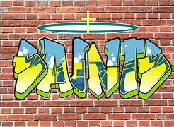 Image result for Lil Saints Graffiti