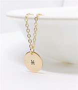 Image result for Pisces Symbol Necklace