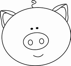 Image result for Pig Face Template