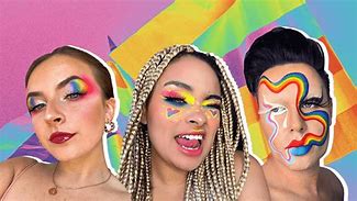 Image result for Pride Month Makup