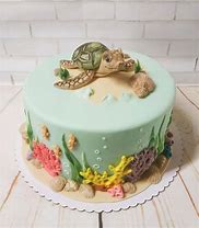 Image result for Turtle Cake Tooper