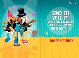 Image result for Musical Birthday Cards with Name