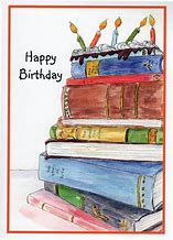 Image result for Happy Birthday Books Background