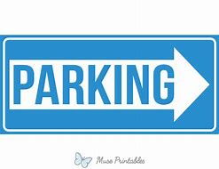 Image result for Parking Banner with Arrow