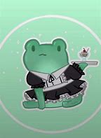 Image result for Cartoony Cute Frog PFP