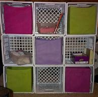 Image result for Milk Crate Shelving Ideas