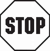 Image result for Free Printable Stop Sign Clip Art