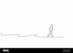 Image result for Person Walking Away Drawing