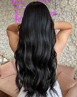 Image result for Long Flowing Black Hair