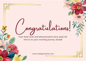 Image result for Congratulation Templete