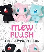 Image result for Mew Plush Pattern