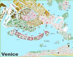 Image result for Venice Sightseeing Map