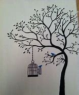 Image result for Tree Drawing On Wall