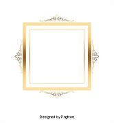 Image result for Gold Frame Vector PNG