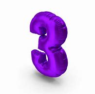 Image result for Number 3 Balloon