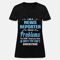 Image result for News Reporter Weird Shirt