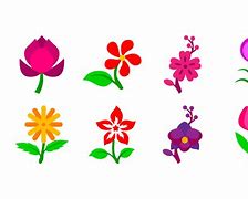 Image result for Flower Number Icon