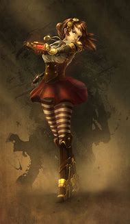 Image result for Steampunk Woman Art