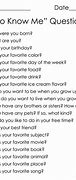 Image result for Getting to Know Me Graphics