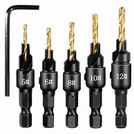 Image result for Countersink Drill Bit Size Chart