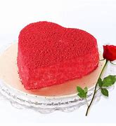 Image result for Red Velvet Cake Heart Shape