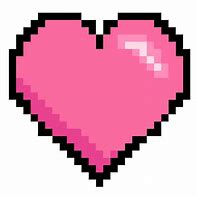 Image result for Pink Pixel Heart