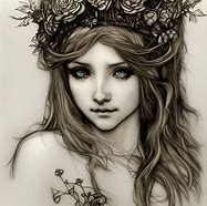 Image result for Beautiful Fairy Pencil Drawings