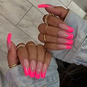 Image result for Pink and Teal Nails