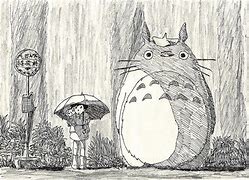 Image result for Totoro Sketches